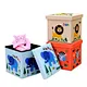 leather cube ottoman
